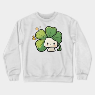 Happy St. Patrick's Day Clover Crewneck Sweatshirt